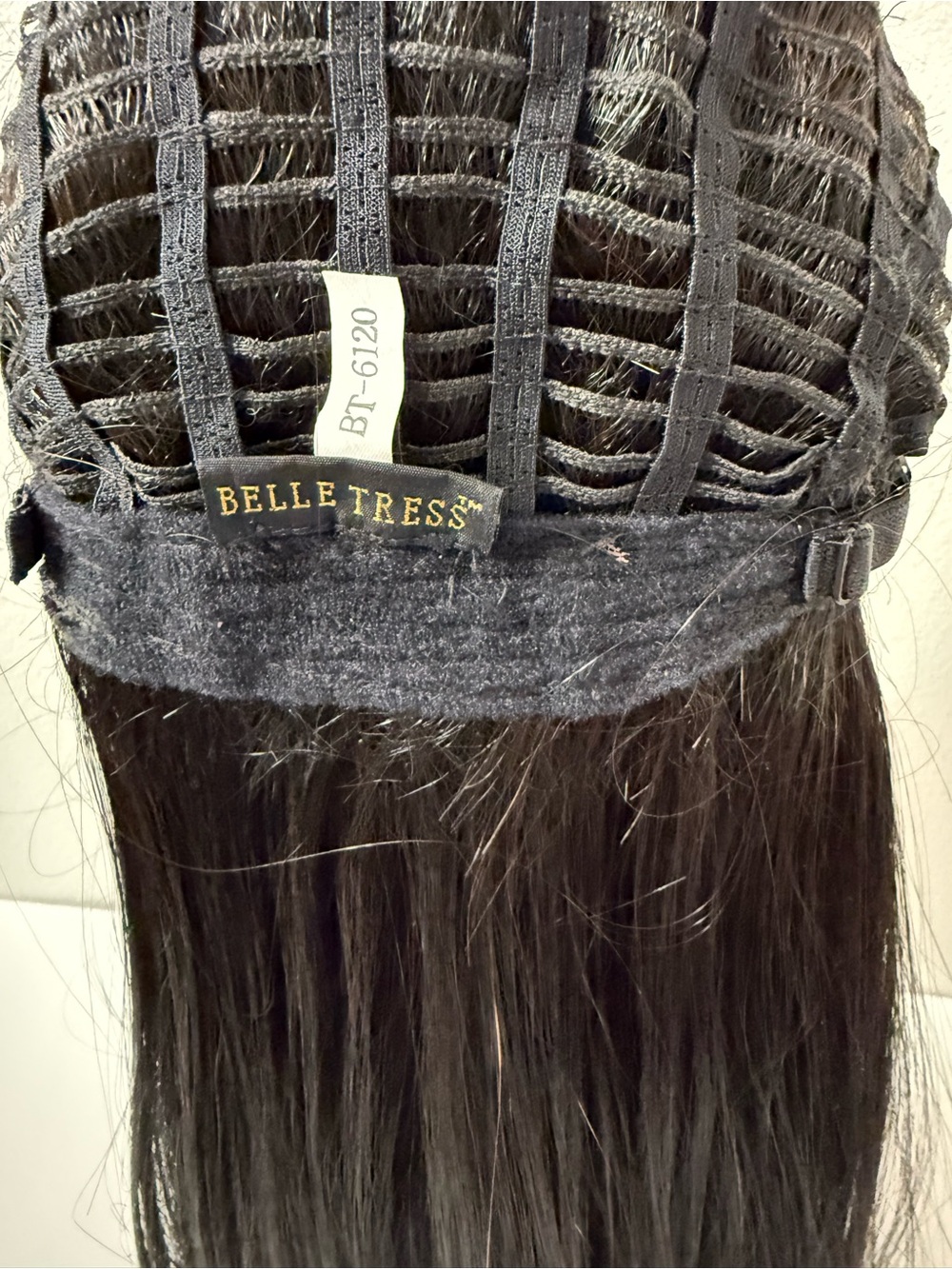 Belle Tress Bossa Nova Coffee Without Cream Lace Front Mono Top Wig, Center Part - Picture 7 of 8